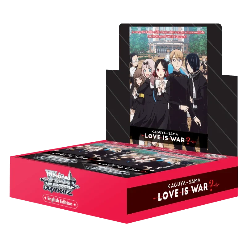 Weiss Schwarz - Kaguya-Sama: Love Is War? - Booster Box (16 Packs)(Weiss Schwarz Kaguya Sama Love Is War Booster Box 16 Packs) 1 Weiss Schwarz - Kaguya-Sama: Love Is War? - Booster Box (16 Packs)(Weiss Schwarz Kaguya Sama Love Is War Booster Box 16 Packs)