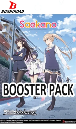 Weiss Schwarz - Saekano: How To Raise A Boring Girlfriend - Booster Pack(Weiss Schwarz Saekano How To Raise A Boring Girlfriend Booster Pack)