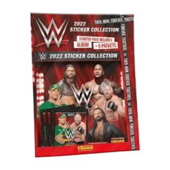 Panini WWE 2022 Sticker Collection - Starter Pack(Wwe 2022 Sticker Collection Starter Pack)