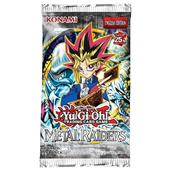 Yu-Gi-Oh! - 25th Anniversary - Metal Raiders Booster Box (24 Packs)(Yu Gi Oh 25th Anniversary Metal Raiders Booster Box 24 Packs) 2 Yu-Gi-Oh! - 25th Anniversary - Metal Raiders Booster Box (24 Packs)(Yu Gi Oh 25th Anniversary Metal Raiders Booster Box 24 Packs) - Image 2
