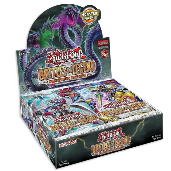 Yu-Gi-Oh! - Battles Of Legend: Monstrous Revenge - Booster Box (24 Packs)(Yu Gi Oh Battles Of Legend Monstrous Revenge Booster Box 24 Packs) 1 Yu-Gi-Oh! - Battles Of Legend: Monstrous Revenge - Booster Box (24 Packs)(Yu Gi Oh Battles Of Legend Monstrous Revenge Booster Box 24 Packs)