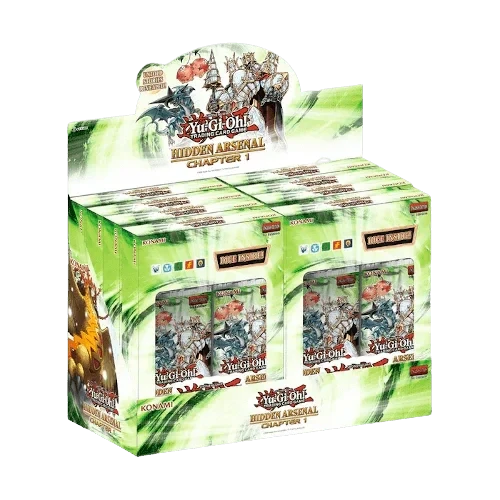 Yu-Gi-Oh! - Hidden Arsenal: Chapter 1 - Display Case (8x Boxes)(Yu Gi Oh Hidden Arsenal Chapter 1 Display Case 8x Boxes) 1 Yu-Gi-Oh! - Hidden Arsenal: Chapter 1 - Display Case (8x Boxes)(Yu Gi Oh Hidden Arsenal Chapter 1 Display Case 8x Boxes)