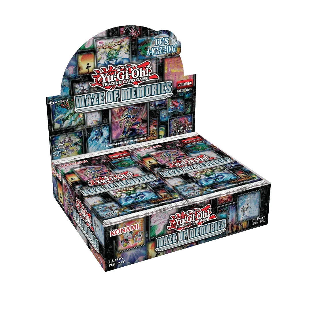 Yu-Gi-Oh! Maze Of Memories Booster Box (24 Packs)(Yu Gi Oh Maze Of Memories Booster Box 24 Packs) 1 Yu-Gi-Oh! Maze Of Memories Booster Box (24 Packs)(Yu Gi Oh Maze Of Memories Booster Box 24 Packs)