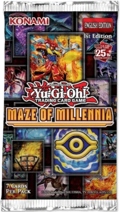 Yu-Gi-Oh! TCG - Maze Of Millennia - Booster Pack(Yu Gi Oh Tcg Maze Of Millenia Booster Pack)
