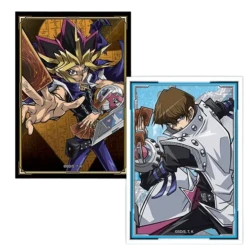 Yu-Gi-Oh! - Yugi & Kaiba Quarter Century Sleeves Sleeves - (100 Pack)(Yu Gi Oh Yugi Kaiba Quarter Century Sleeves Sleeves 100 Pack)